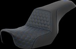 Saddlemen Seat Step Up Hc Blue Stitch Seat Step Up Hc Blue Stitch