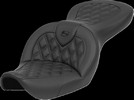 Saddlemen Explorer? Road Sofa Seat - Without Backrest - Lattice Stit