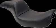 Slyfox Seat Slyfox Blk Vinyl W/Slipstp Smth Cf Blk Logo Dyna 96-03 Sea