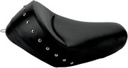 Saddlemen Solo Seat Heels Down Front Saddlehyde? Studded Black|Natural