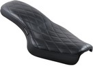 Le Pera Seat Cobra 2-Up Diamond Stitched Black Seat Cobra Diamond