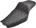 Saddlemen 2-Up Seat Step Up Front|Rear Saddlehyde?|Saddlegel? Black Se