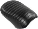 Le Pera Pillion Pad Bare Bones Pleated Stitch Black Pillion Bare Bones