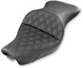 Saddlemen 2-Up Seat Explorer? Ls Front|Rear Vinyl|Saddlegel? Black Sea