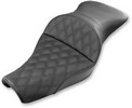 Saddlemen 2-Up Seat Explorer? Ls Front|Rear Vinyl|Saddlegel? Black Sea