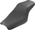 Saddlemen 2-Up Seat Step Up Front|Rear Vinyl|Saddlegel? Black Seat Ste