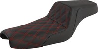 Saddlemen Seat Step Up Ls Xl Red Seat Step Up Ls Xl Red