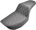 Saddlemen 2-Up Seat Step Up Front|Rear Saddlehyde?|Saddlegel? Black Se