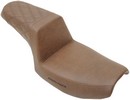 Saddlemen 2-Up Seat Step Up Front|Rear Saddlehyde? Brown Seat Stepup B