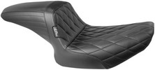 Le Pera Seat Kickflip Black/Diamond Cut Seat Kickflp Dmd 82-94Fxr