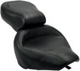 Mustang Seat One-Piece Wide Touring 2-Up Vintage Smooth Seat Wide Vint
