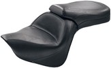 Mustang Seat One-Piece Wide Touring 2-Up Vintage Smooth Seat Wide Vint