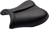 Saddlemen Solo Seat Gel-Channel - Sport Front Saddlesuede Black|Black