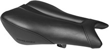 Saddlemen Solo Seat Gel-Channel - Sport Front Saddlesuede Black|Black