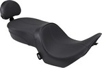 Drag Specialties Seat Low-Profile Touring Mild Stitch Low Profile Viny