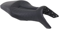 Saddlemen 2-Up Seat Gel-Channel - Track Ls Front|Rear Saddlegel? Plain