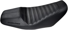 Saddlemen 2-Up Seat Grom Low Front|Rear Saddlehyde? Black Seat Grom Lo