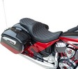 Drag Specialties Seat Lw Tr Ddiam Slvr Sol Seat Lw Tr Ddiam Slvr Sol