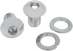 Mustang Seat Mounting Bolts 1/2''-13 Coarse Thread Chrome Bolts Seat M