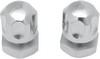 Drag Specialties Mounting Nut Six-Shooter Stainless Steel Natural Nuts