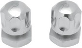 Drag Specialties Mounting Nut Six-Shooter Stainless Steel Natural Nuts