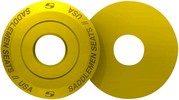 Saddlemen  Seat Fender Washer Yellow