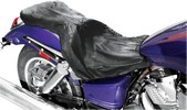 Saddlemen 2-Up Rain Cover Seat Front | Rear Nylon Black Cover Seat Rai