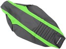 Saddlemen Seat Cover Mx Seat Cover Front Textile Black|Green Seat Cove
