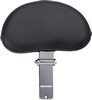 Drag Specialties Backrest Ez Glide Ii Small Driver Plain Vinyl Black B