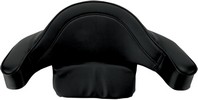 Drag Specialties Pad King Tour Box Rear Smooth Backrest Vinyl Black Ba