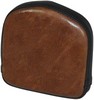 Saddlemen Sissy Bar Pad Renegade? Lariat Short Rear Vinyl Plain Brown|