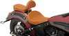 Drag Specialties Pad Backrest Front Mild Smooth Design Brown Pad Sissy