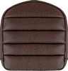 Saddlemen Step Up Sissy Pad - Tuck And Roll - Brown Pad Sissy Stepup T