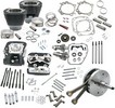 S&S 124" Hot Setup Kit Twin Cam 91Cc Black/Powder-Coated Kit Hsu 124"0