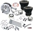 S&S 96" 3-5/8" Sidewinder Big Bore Stroker Kit Gloss Black Finish Kit