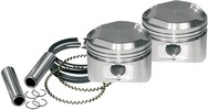 S&S Super Stock Piston Kit 3 1/2" + 0.010" High Compression W/ Rings R