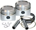S&S Super Stock Piston Kit 3 1/2" +0.005" Low Compression W/ Rings Pis