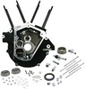 S&S Crankcase Super Stock Alternator Wrinkle Black Case Eng Blk 84-91