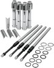 S&S Pushrod Set Quickiee W/ Tubes Pushrod Kt Qucky 04-19Xl