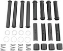Drag Specialties Pushrod Tube Kit Satin Black Tubes Pr Cvr Blk 84-99Bt