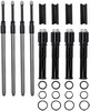 S&S Push Rods/Tubes Black Push Rods/Tubes Blk M8