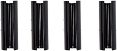 S&S Pushrod Keeper Tubes Black Keeper St Pr Tube Blk M8