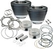 S&S Replacement Cylinder/Piston Kit Twin-Cam 95" Black Cylinder/Pstn K