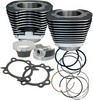 S&S Cylinder/Piston Kit Twin-Cam 97" Black Cylinder Kt 97"Tc Blk99-6