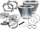 S&S Cylinder,Kit,3.937"Bore,Cp Pistons®,4.937",4"Stroke,920-0101,Silve