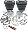 S&S Cylinders With Pistons Kit 96" 3-5/8" Bore Wrinkle Black Cylinders