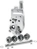 Jims Billet Oil Pump Flow Pro 1 Black Billet Oil Pump 73-91 Bt