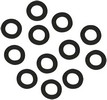 S&S Washer Flat Rubber Coated 1/4" X 7/16" X .020" Washer Rb Top 12Pk