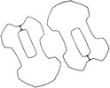 Cometic Gaskets Lower rocker box M8 (25700425)