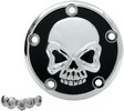 Drag Specialties Point Cover Skull 5-Hole Cover Point Chskull 5Hole